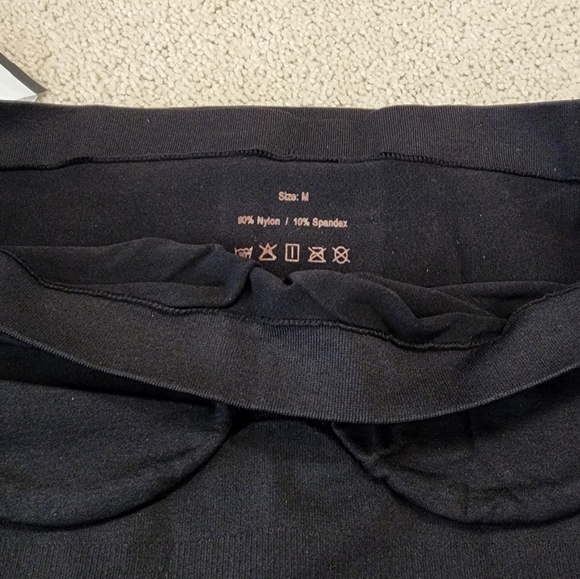 Black Size Medium Strapless Shapewear Slip/Cami ♡ Tummy Control ♡ Seamless - Picture 9 of 9